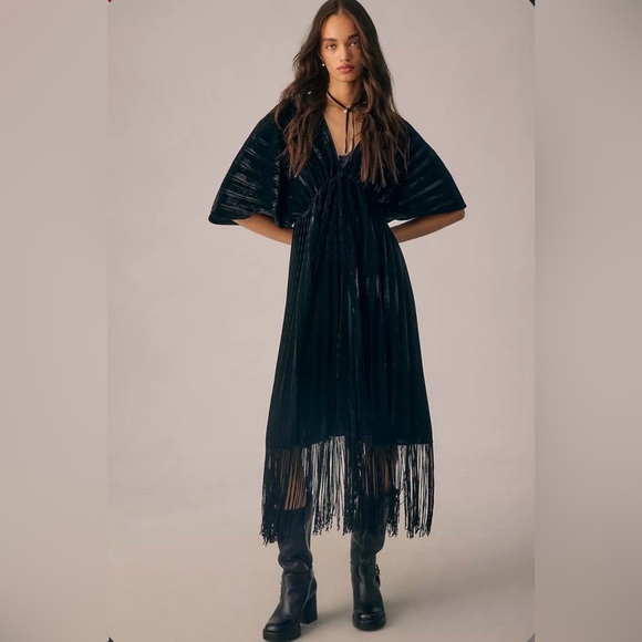 Anthropologie Dresses & Skirts - NWT Anthropologie Dark Green Duster